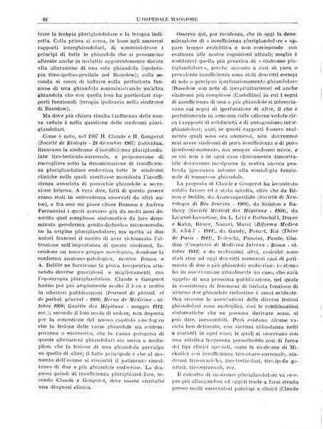 L'Ospedale Maggiore rivista scientifico-pratica dell'Ospedale Maggiore di Milano ed Istituti sanitari annessi