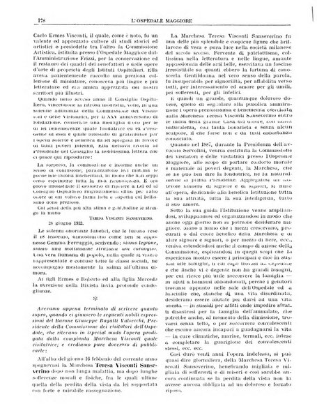 L'Ospedale Maggiore rivista scientifico-pratica dell'Ospedale Maggiore di Milano ed Istituti sanitari annessi