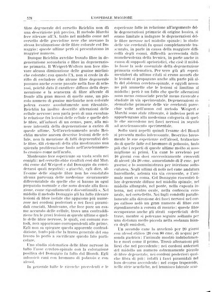 L'Ospedale Maggiore rivista scientifico-pratica dell'Ospedale Maggiore di Milano ed Istituti sanitari annessi