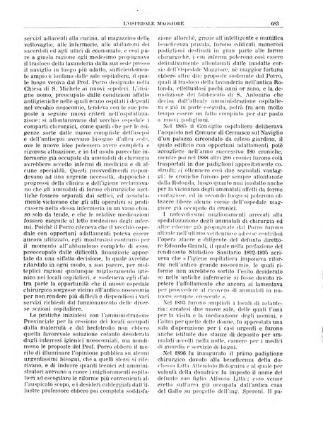 L'Ospedale Maggiore rivista scientifico-pratica dell'Ospedale Maggiore di Milano ed Istituti sanitari annessi