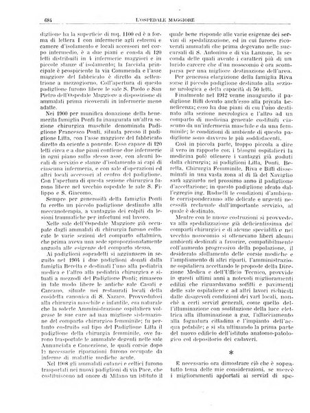 L'Ospedale Maggiore rivista scientifico-pratica dell'Ospedale Maggiore di Milano ed Istituti sanitari annessi