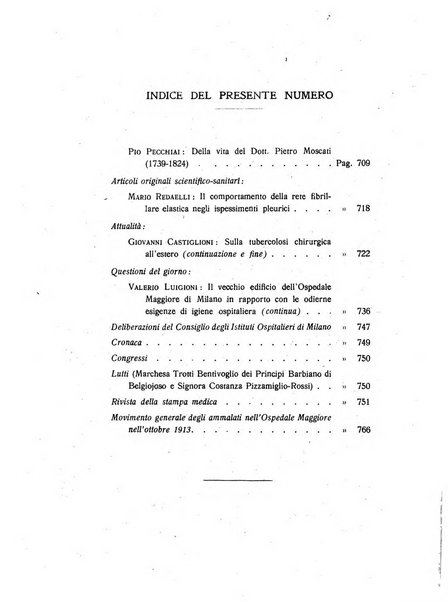 L'Ospedale Maggiore rivista scientifico-pratica dell'Ospedale Maggiore di Milano ed Istituti sanitari annessi