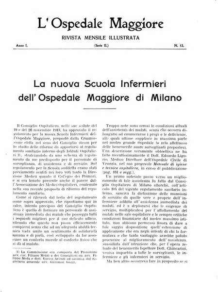 L'Ospedale Maggiore rivista scientifico-pratica dell'Ospedale Maggiore di Milano ed Istituti sanitari annessi