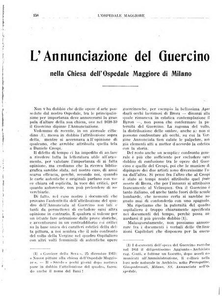 L'Ospedale Maggiore rivista scientifico-pratica dell'Ospedale Maggiore di Milano ed Istituti sanitari annessi