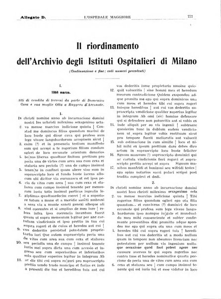 L'Ospedale Maggiore rivista scientifico-pratica dell'Ospedale Maggiore di Milano ed Istituti sanitari annessi