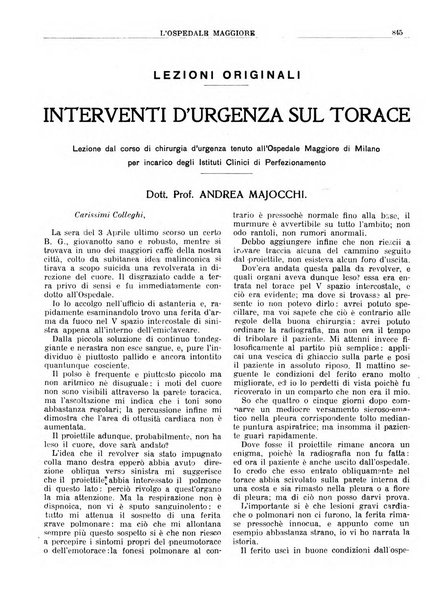 L'Ospedale Maggiore rivista scientifico-pratica dell'Ospedale Maggiore di Milano ed Istituti sanitari annessi