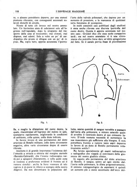 L'Ospedale Maggiore rivista scientifico-pratica dell'Ospedale Maggiore di Milano ed Istituti sanitari annessi