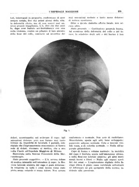 L'Ospedale Maggiore rivista scientifico-pratica dell'Ospedale Maggiore di Milano ed Istituti sanitari annessi