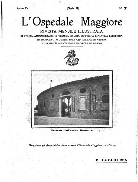 L'Ospedale Maggiore rivista scientifico-pratica dell'Ospedale Maggiore di Milano ed Istituti sanitari annessi