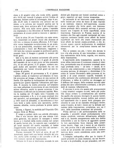 L'Ospedale Maggiore rivista scientifico-pratica dell'Ospedale Maggiore di Milano ed Istituti sanitari annessi