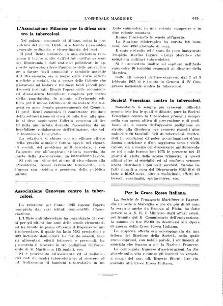 L'Ospedale Maggiore rivista scientifico-pratica dell'Ospedale Maggiore di Milano ed Istituti sanitari annessi