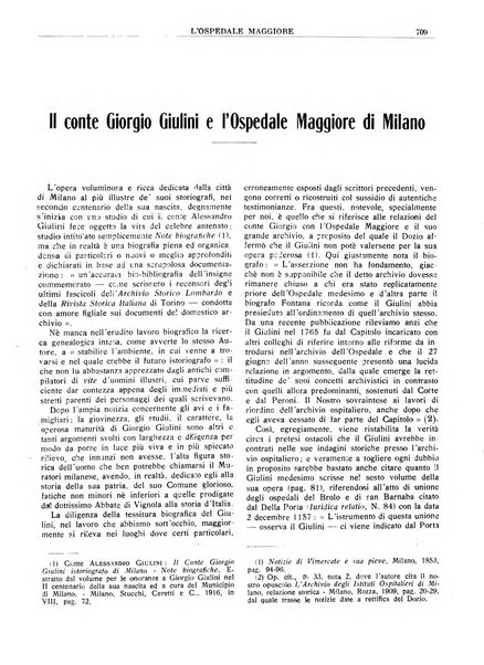 L'Ospedale Maggiore rivista scientifico-pratica dell'Ospedale Maggiore di Milano ed Istituti sanitari annessi