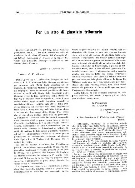 L'Ospedale Maggiore rivista scientifico-pratica dell'Ospedale Maggiore di Milano ed Istituti sanitari annessi