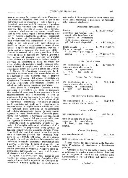 L'Ospedale Maggiore rivista scientifico-pratica dell'Ospedale Maggiore di Milano ed Istituti sanitari annessi