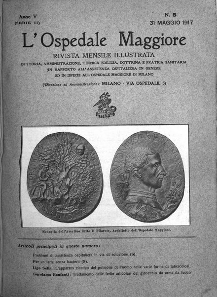 L'Ospedale Maggiore rivista scientifico-pratica dell'Ospedale Maggiore di Milano ed Istituti sanitari annessi