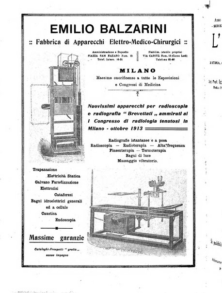 L'Ospedale Maggiore rivista scientifico-pratica dell'Ospedale Maggiore di Milano ed Istituti sanitari annessi