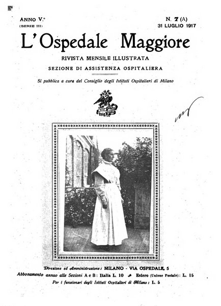 L'Ospedale Maggiore rivista scientifico-pratica dell'Ospedale Maggiore di Milano ed Istituti sanitari annessi