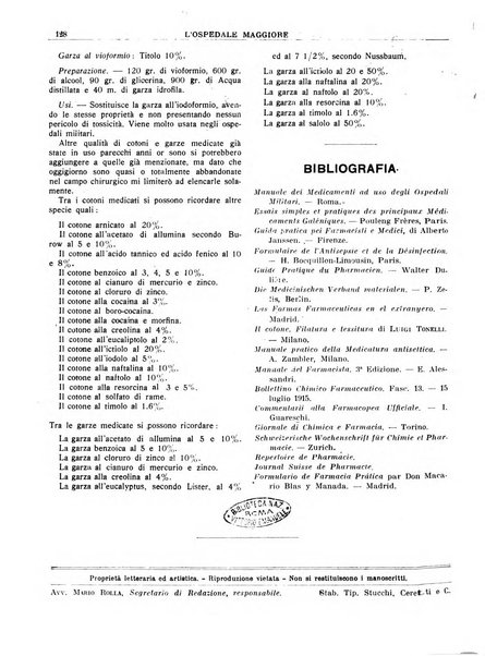 L'Ospedale Maggiore rivista scientifico-pratica dell'Ospedale Maggiore di Milano ed Istituti sanitari annessi