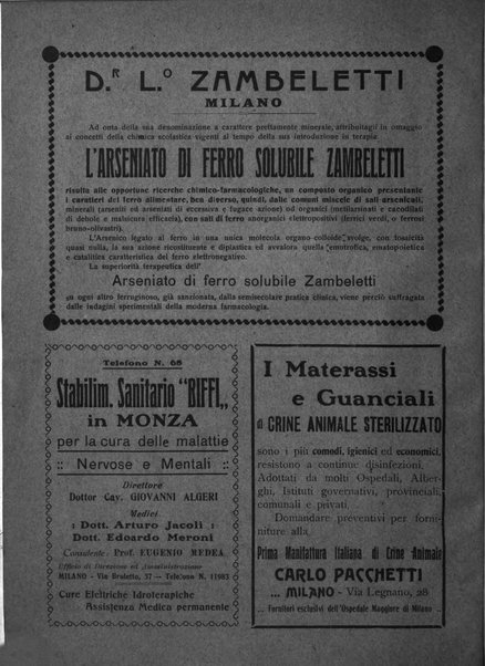 L'Ospedale Maggiore rivista scientifico-pratica dell'Ospedale Maggiore di Milano ed Istituti sanitari annessi