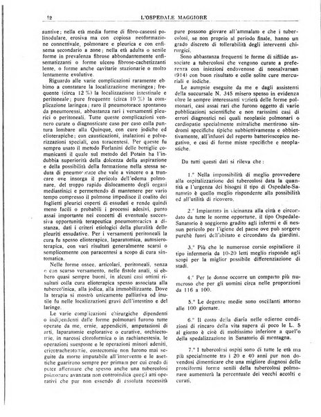 L'Ospedale Maggiore rivista scientifico-pratica dell'Ospedale Maggiore di Milano ed Istituti sanitari annessi