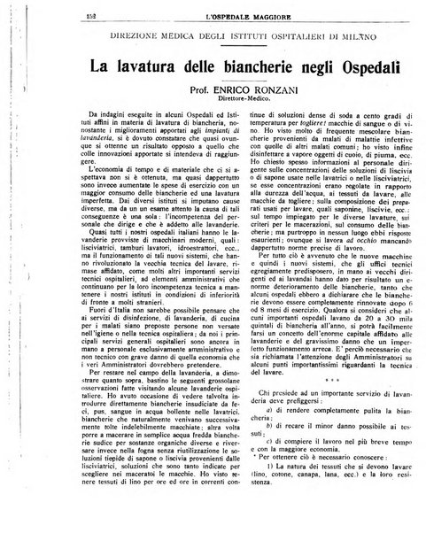 L'Ospedale Maggiore rivista scientifico-pratica dell'Ospedale Maggiore di Milano ed Istituti sanitari annessi