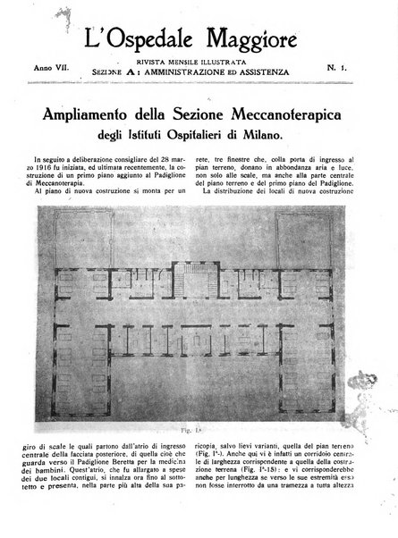 L'Ospedale Maggiore rivista scientifico-pratica dell'Ospedale Maggiore di Milano ed Istituti sanitari annessi