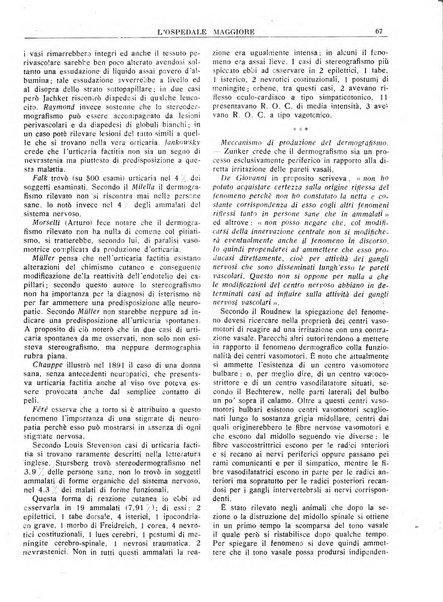 L'Ospedale Maggiore rivista scientifico-pratica dell'Ospedale Maggiore di Milano ed Istituti sanitari annessi