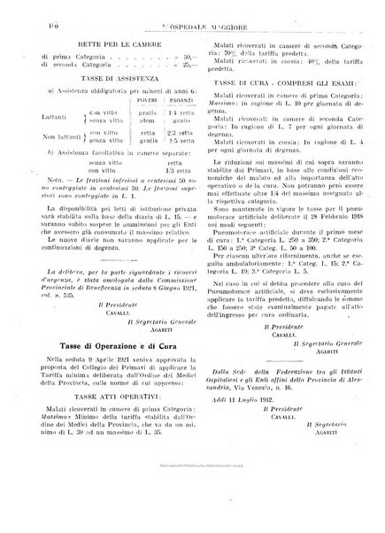 L'Ospedale Maggiore rivista scientifico-pratica dell'Ospedale Maggiore di Milano ed Istituti sanitari annessi