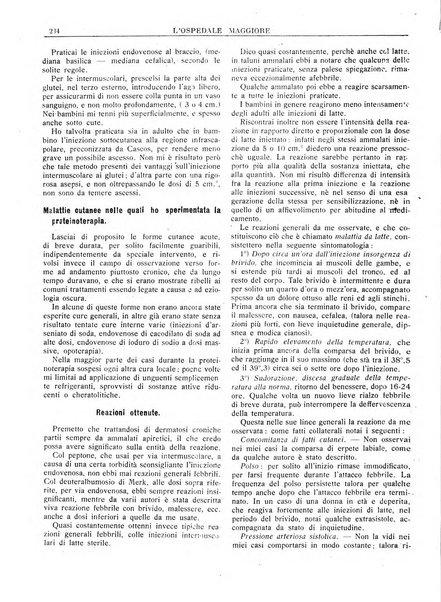 L'Ospedale Maggiore rivista scientifico-pratica dell'Ospedale Maggiore di Milano ed Istituti sanitari annessi