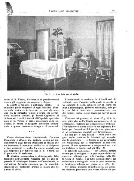 L'Ospedale Maggiore rivista scientifico-pratica dell'Ospedale Maggiore di Milano ed Istituti sanitari annessi