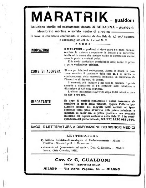 L'Ospedale Maggiore rivista scientifico-pratica dell'Ospedale Maggiore di Milano ed Istituti sanitari annessi