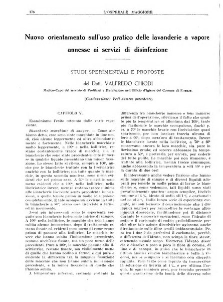 L'Ospedale Maggiore rivista scientifico-pratica dell'Ospedale Maggiore di Milano ed Istituti sanitari annessi