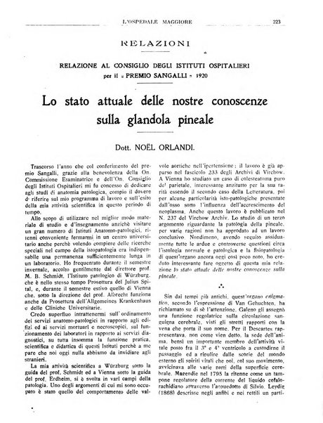 L'Ospedale Maggiore rivista scientifico-pratica dell'Ospedale Maggiore di Milano ed Istituti sanitari annessi