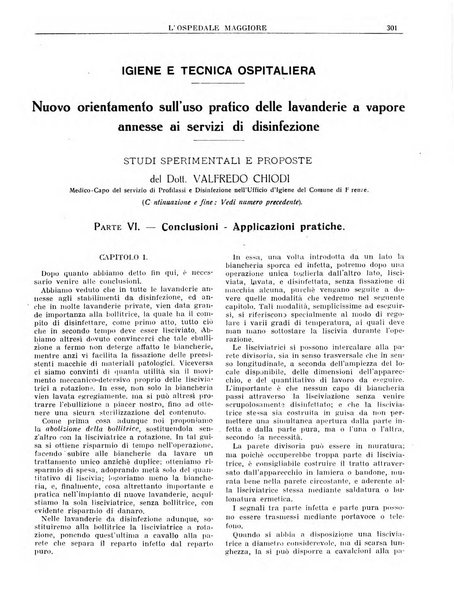 L'Ospedale Maggiore rivista scientifico-pratica dell'Ospedale Maggiore di Milano ed Istituti sanitari annessi