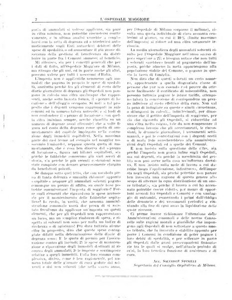 L'Ospedale Maggiore rivista scientifico-pratica dell'Ospedale Maggiore di Milano ed Istituti sanitari annessi