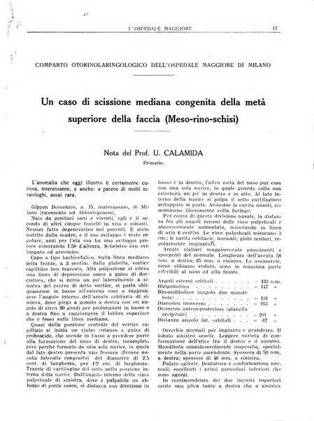 L'Ospedale Maggiore rivista scientifico-pratica dell'Ospedale Maggiore di Milano ed Istituti sanitari annessi