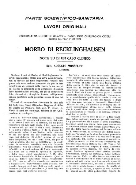 L'Ospedale Maggiore rivista scientifico-pratica dell'Ospedale Maggiore di Milano ed Istituti sanitari annessi