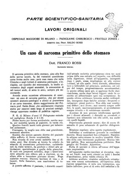 L'Ospedale Maggiore rivista scientifico-pratica dell'Ospedale Maggiore di Milano ed Istituti sanitari annessi