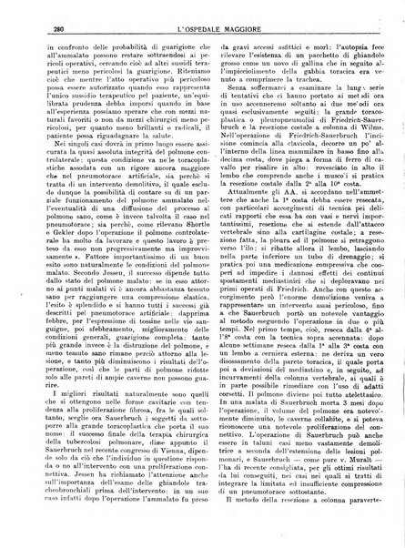 L'Ospedale Maggiore rivista scientifico-pratica dell'Ospedale Maggiore di Milano ed Istituti sanitari annessi