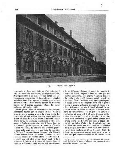 L'Ospedale Maggiore rivista scientifico-pratica dell'Ospedale Maggiore di Milano ed Istituti sanitari annessi