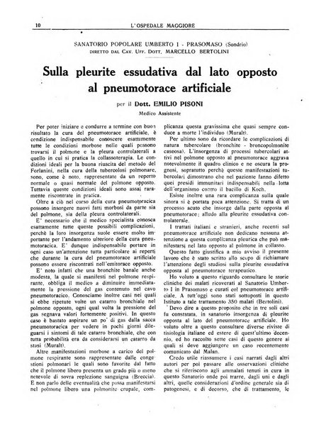 L'Ospedale Maggiore rivista scientifico-pratica dell'Ospedale Maggiore di Milano ed Istituti sanitari annessi