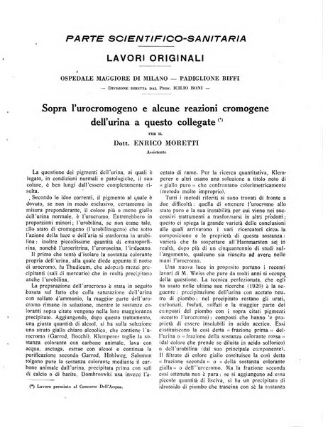 L'Ospedale Maggiore rivista scientifico-pratica dell'Ospedale Maggiore di Milano ed Istituti sanitari annessi