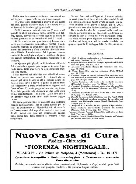 L'Ospedale Maggiore rivista scientifico-pratica dell'Ospedale Maggiore di Milano ed Istituti sanitari annessi