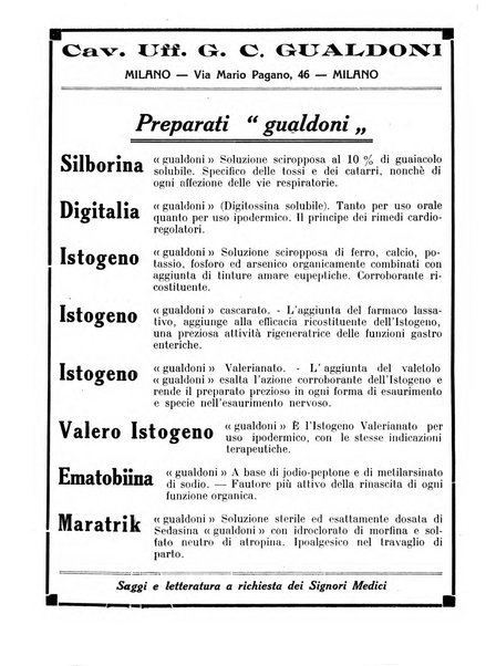 L'Ospedale Maggiore rivista scientifico-pratica dell'Ospedale Maggiore di Milano ed Istituti sanitari annessi