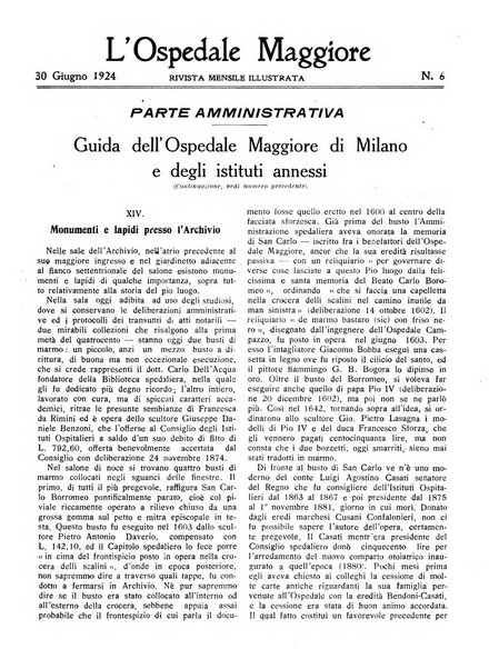 L'Ospedale Maggiore rivista scientifico-pratica dell'Ospedale Maggiore di Milano ed Istituti sanitari annessi