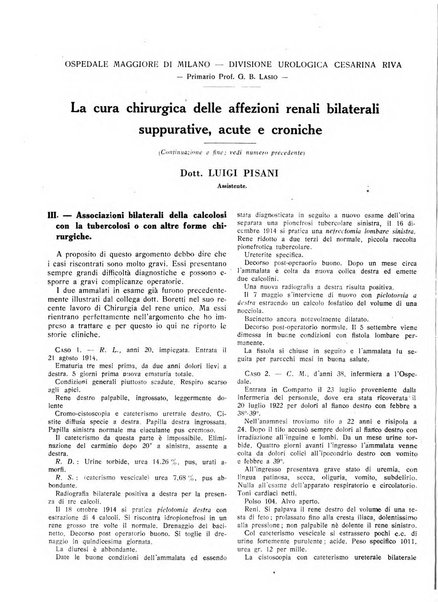 L'Ospedale Maggiore rivista scientifico-pratica dell'Ospedale Maggiore di Milano ed Istituti sanitari annessi