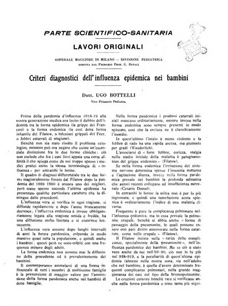 L'Ospedale Maggiore rivista scientifico-pratica dell'Ospedale Maggiore di Milano ed Istituti sanitari annessi