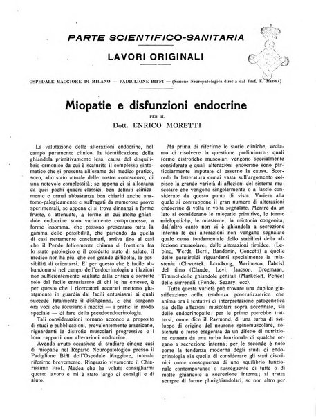 L'Ospedale Maggiore rivista scientifico-pratica dell'Ospedale Maggiore di Milano ed Istituti sanitari annessi