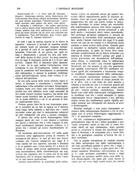 L'Ospedale Maggiore rivista scientifico-pratica dell'Ospedale Maggiore di Milano ed Istituti sanitari annessi