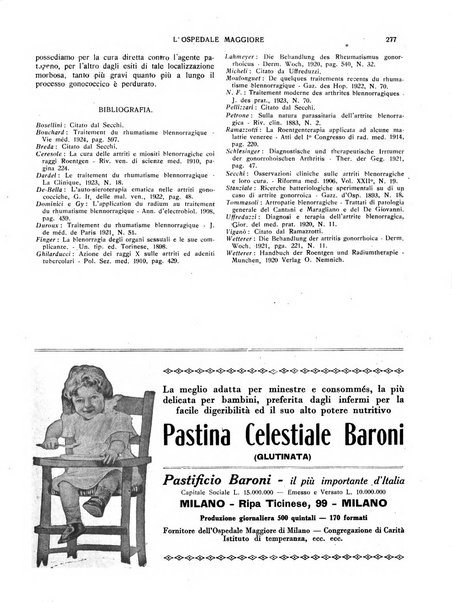 L'Ospedale Maggiore rivista scientifico-pratica dell'Ospedale Maggiore di Milano ed Istituti sanitari annessi